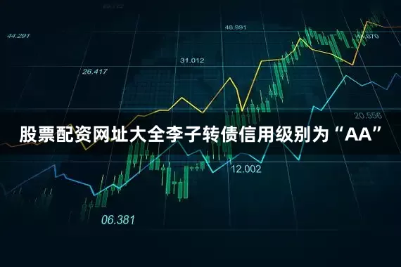 股票配资网址大全李子转债信用级别为“AA”